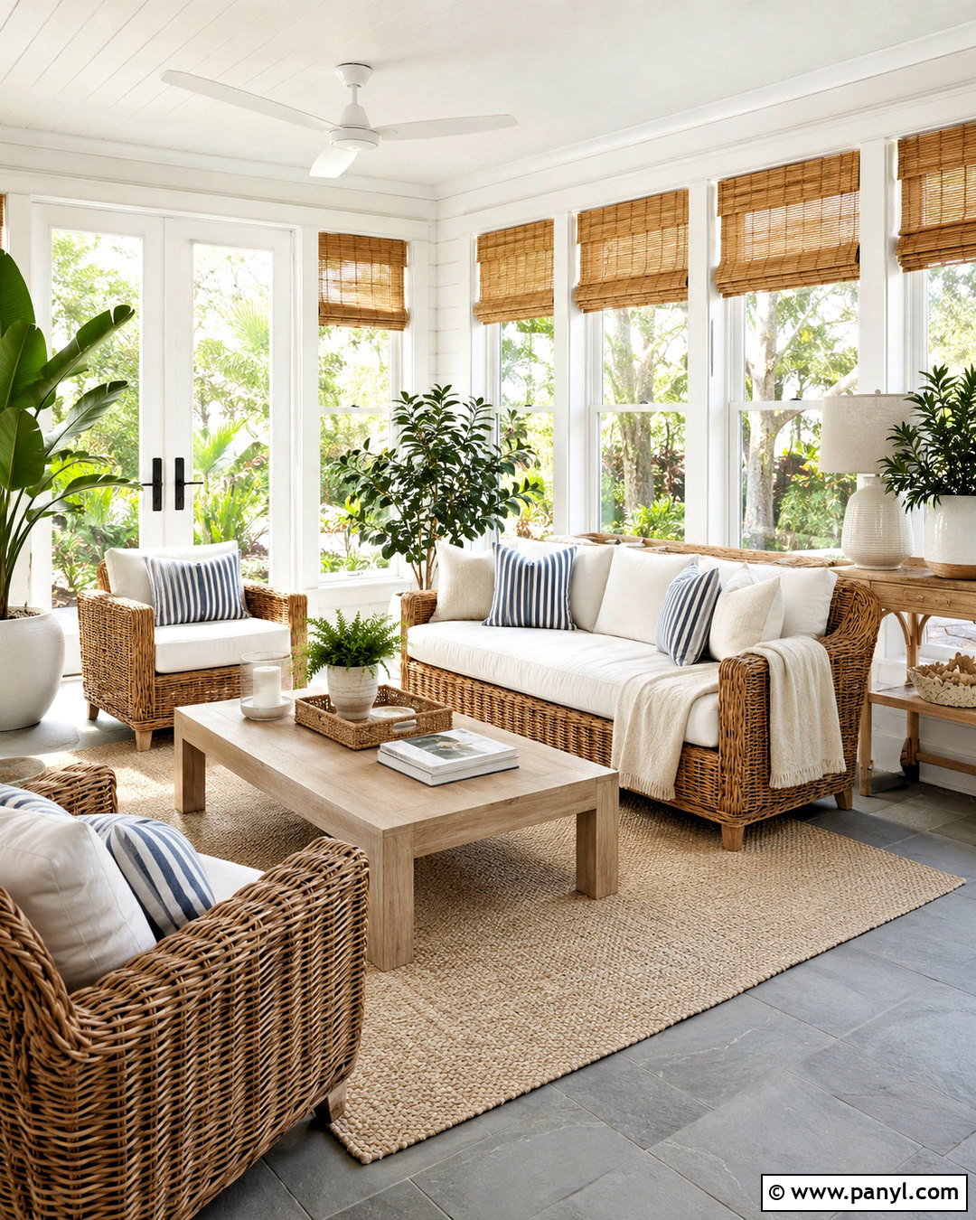 Brown And White Sunroom - 20 brown and white room ideas