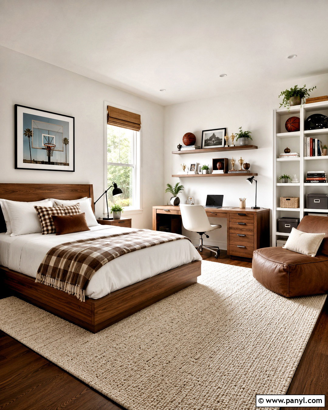Brown And White Teen Room - 20 brown and white room ideas