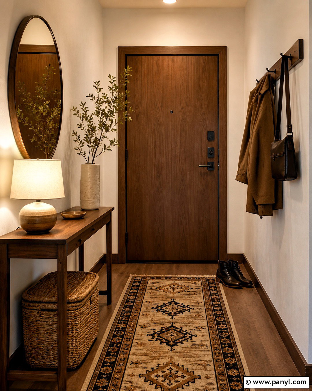 Brown Apartment Entryway - 20 brown apartment aesthetic ideas