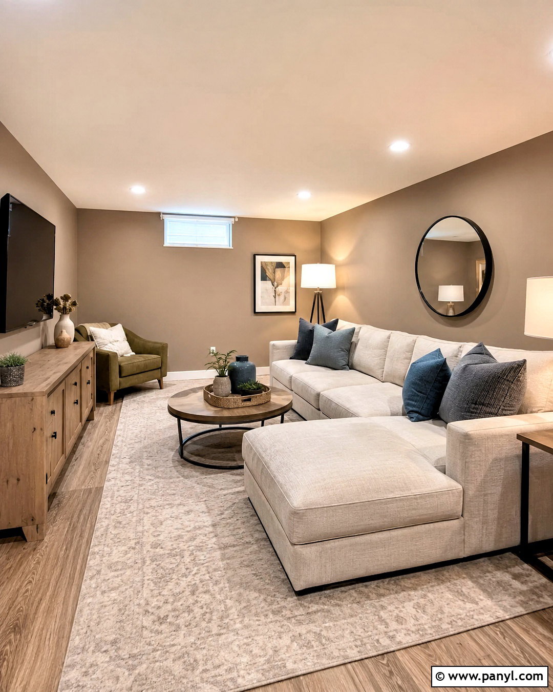 Brown Basement Living Room Walls - 40 brown wall paint ideas