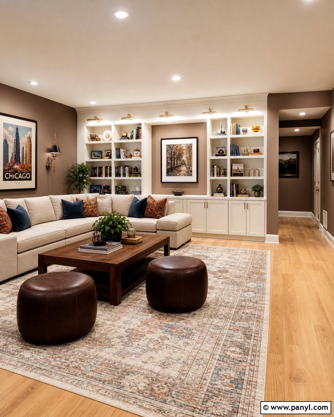 25 Brown Basement Walls: Cozy Ideas to Brighten Your Lower Level