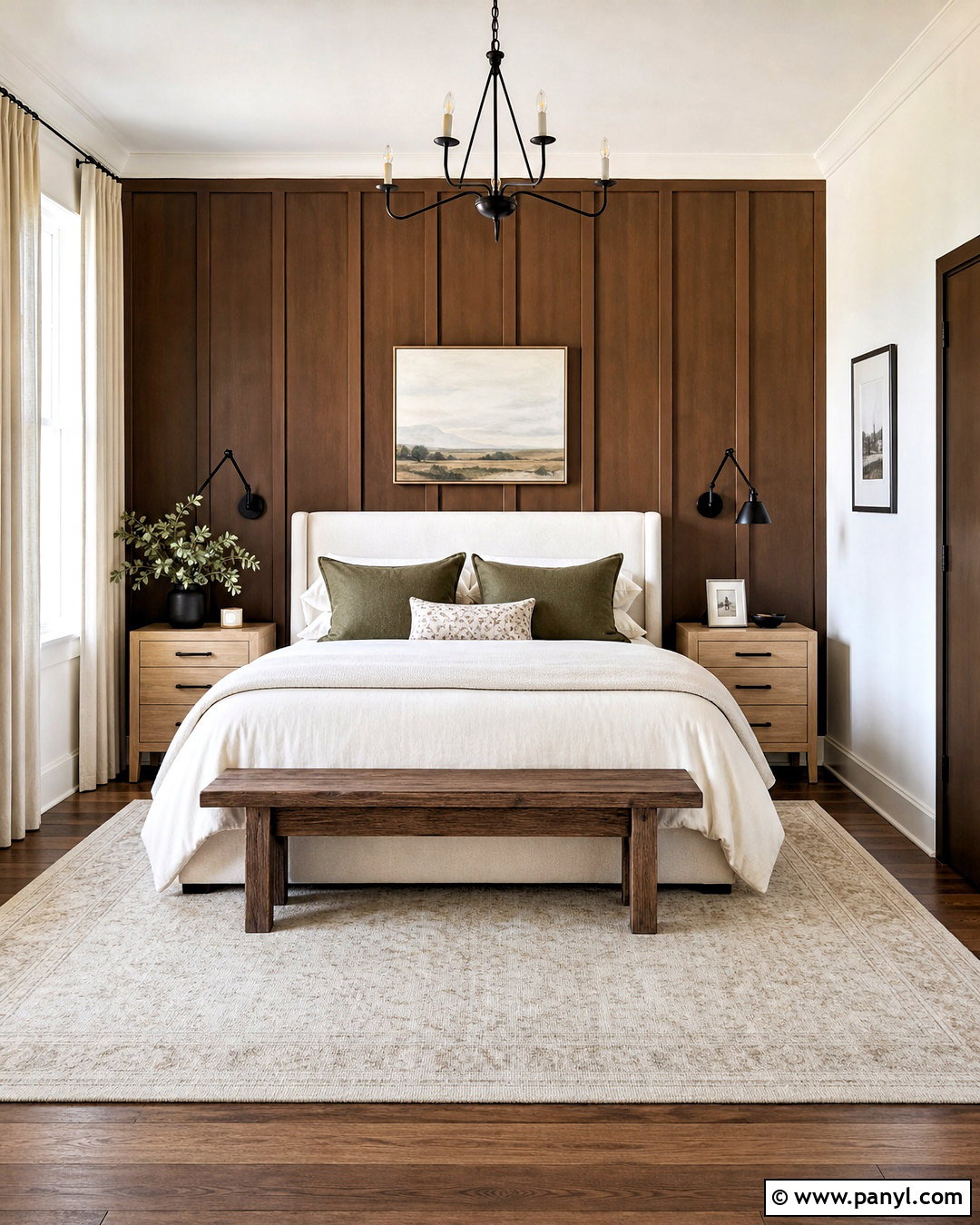 20 Brown Accent Wall Bedroom Ideas for a Cozy Retreat