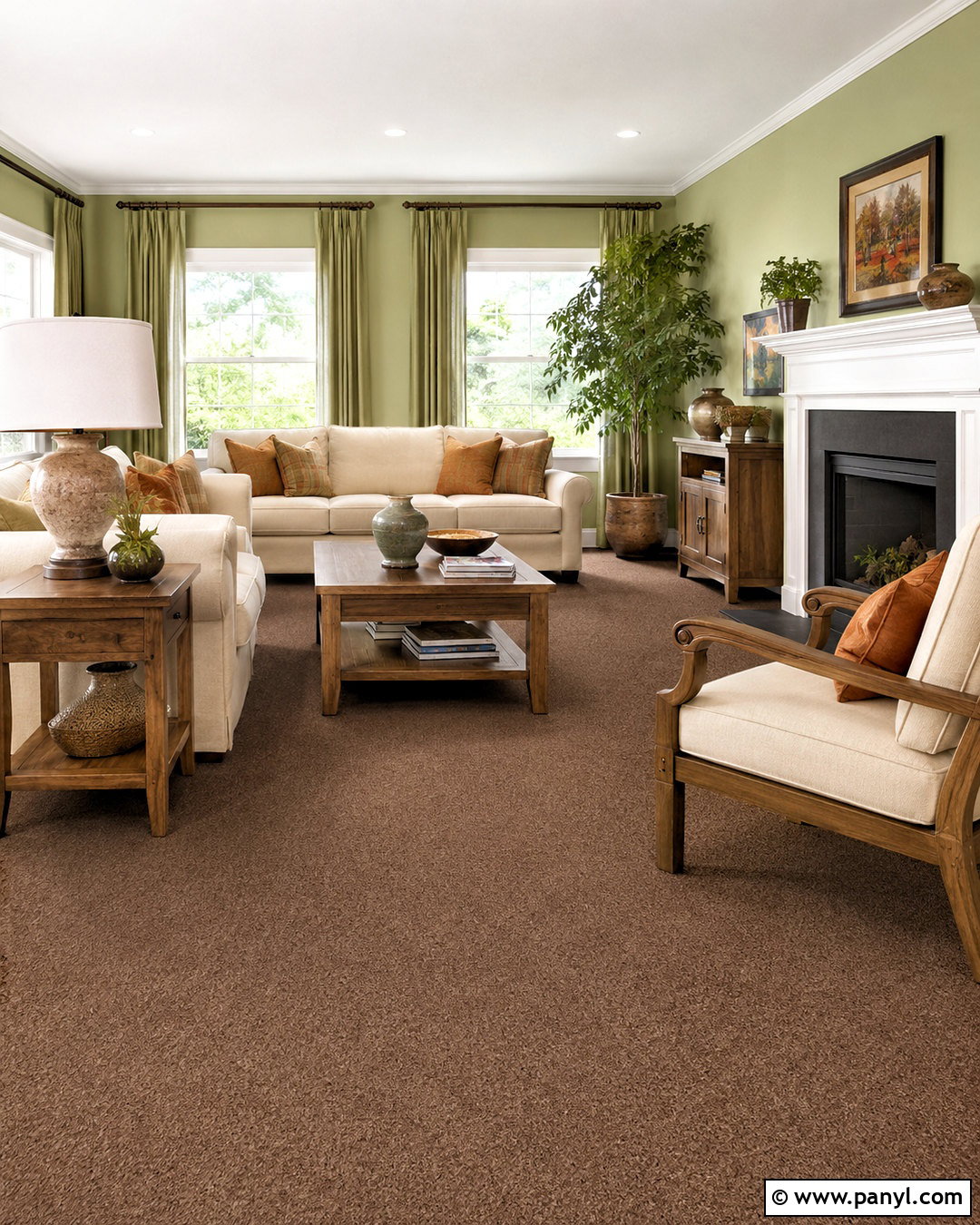 Brown Carpet With Light Green Walls - 20 What Color Carpet Goes With Green Walls