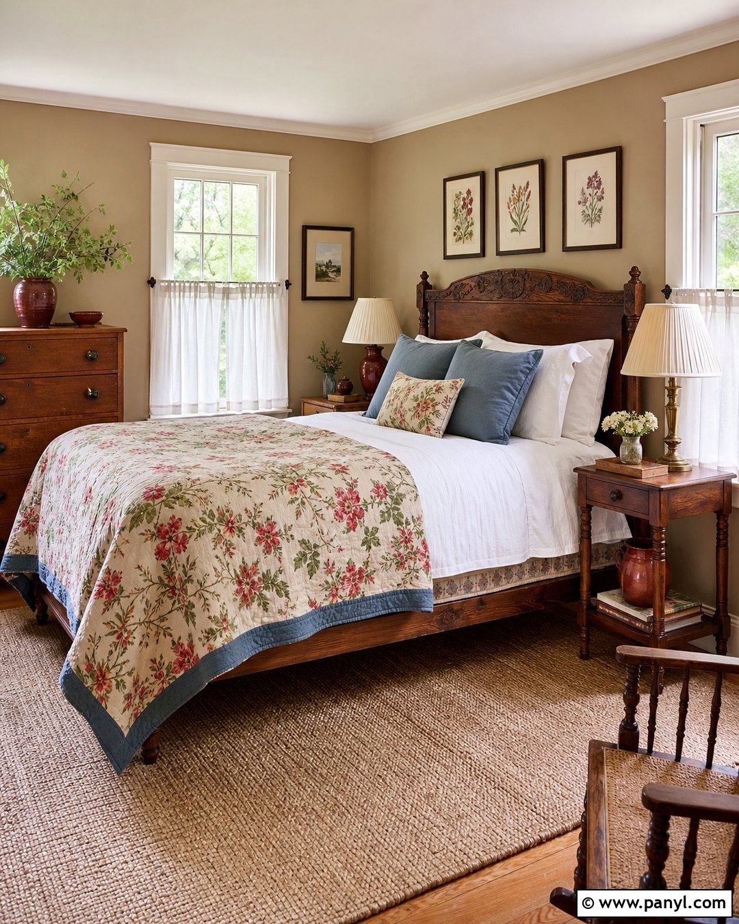 Brown Cottage Bedroom Walls - 30 brown painted walls