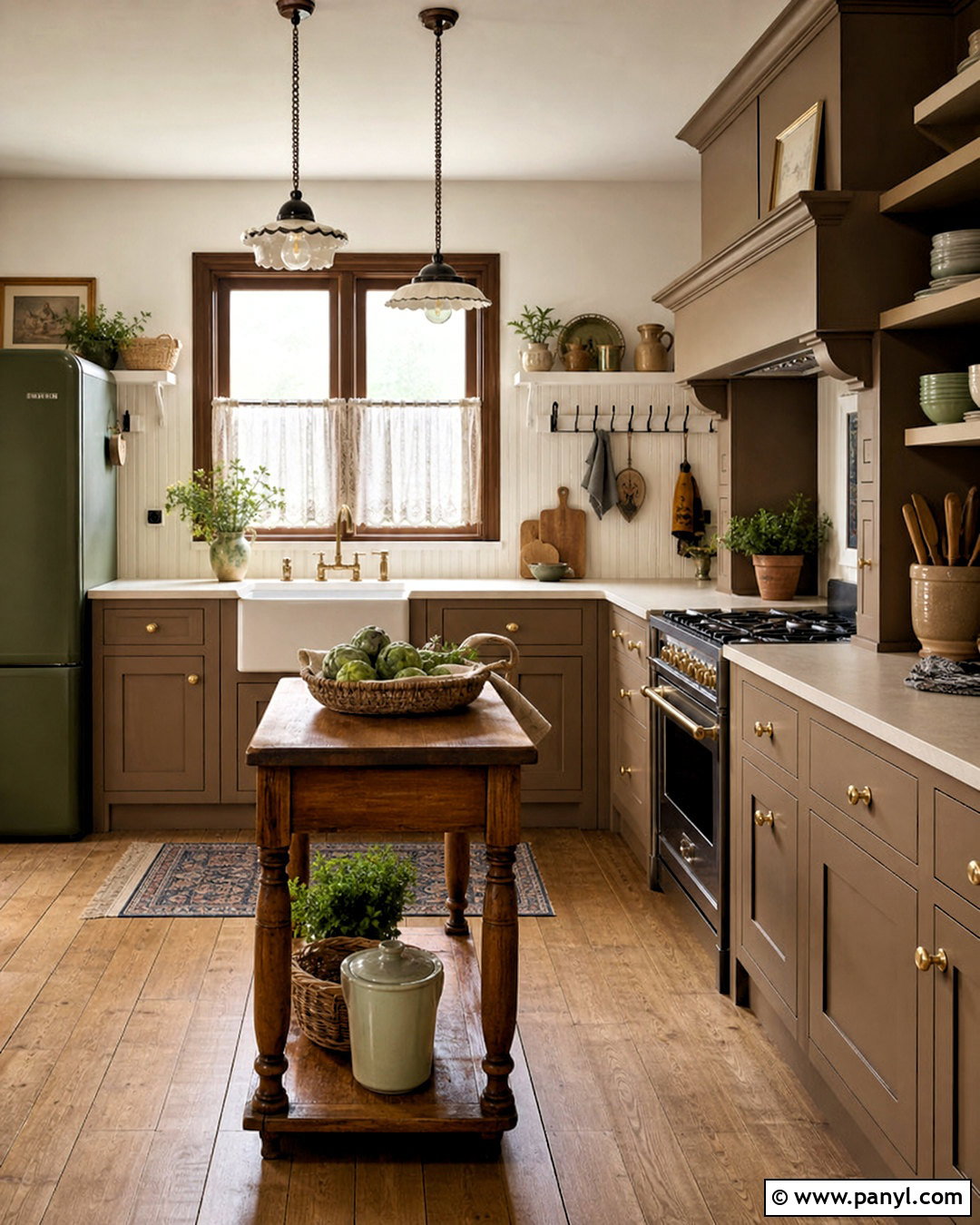 Brown Cottage Kitchen - 20 kitchen design brown ideas