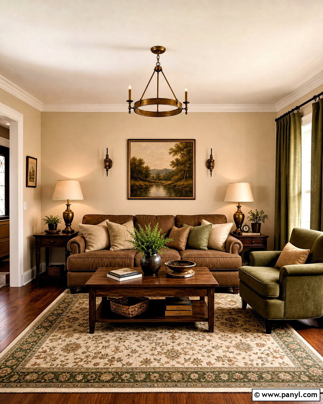 Brown Couch With Olive Green And Beige - 20 brown couch decor color schemes