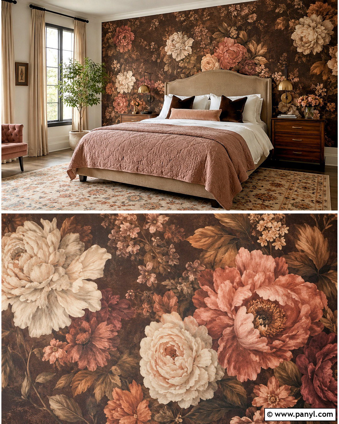Brown Floral Wall Art - 20 brown wall art ideas