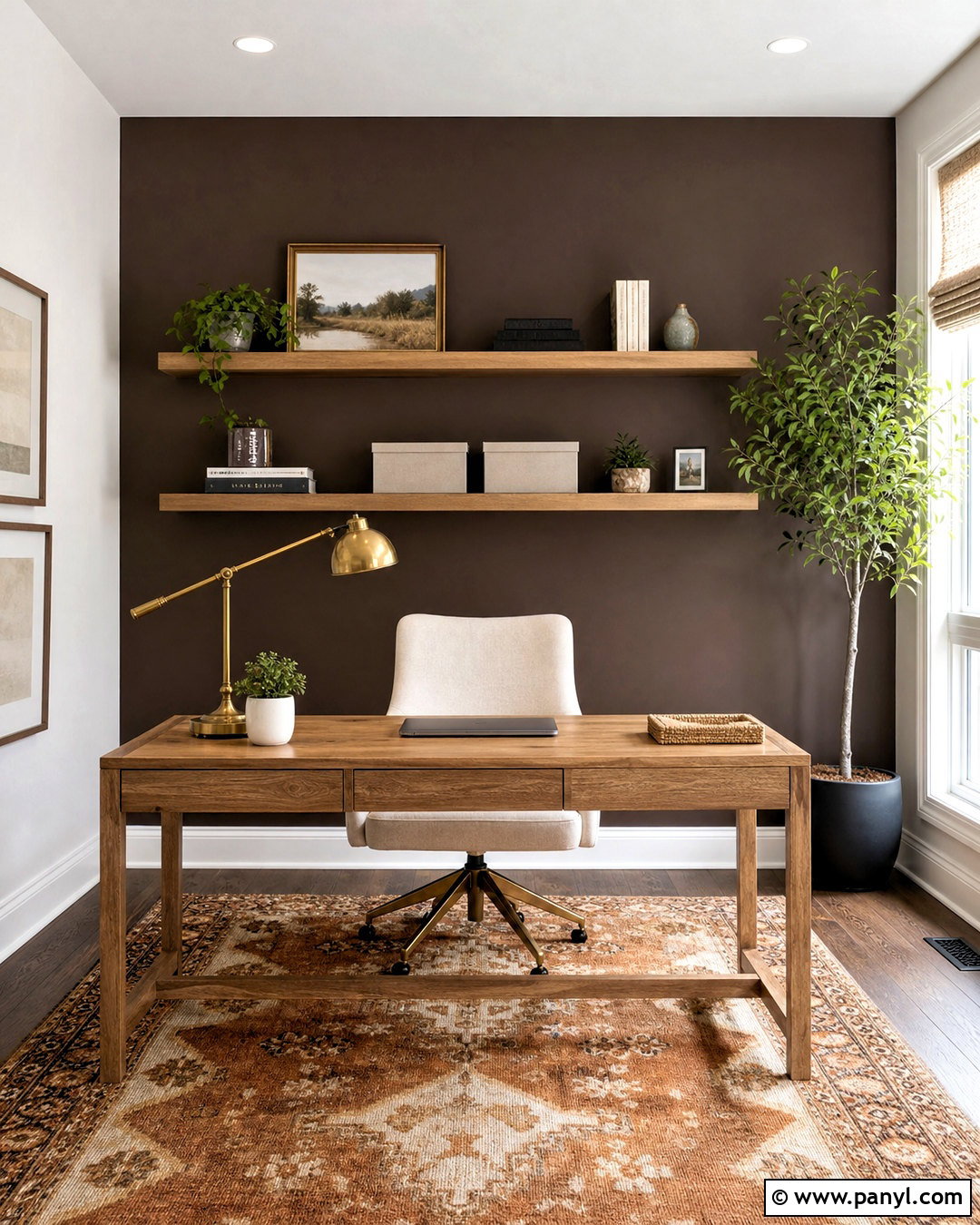 20 Brown Accent Wall Ideas for Warm, Sophisticated Rooms