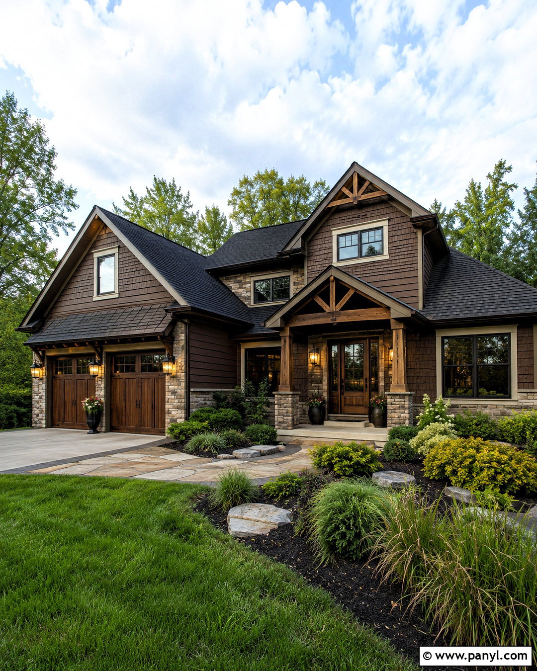 Brown House Exterior - 20 brown aesthetic house ideas