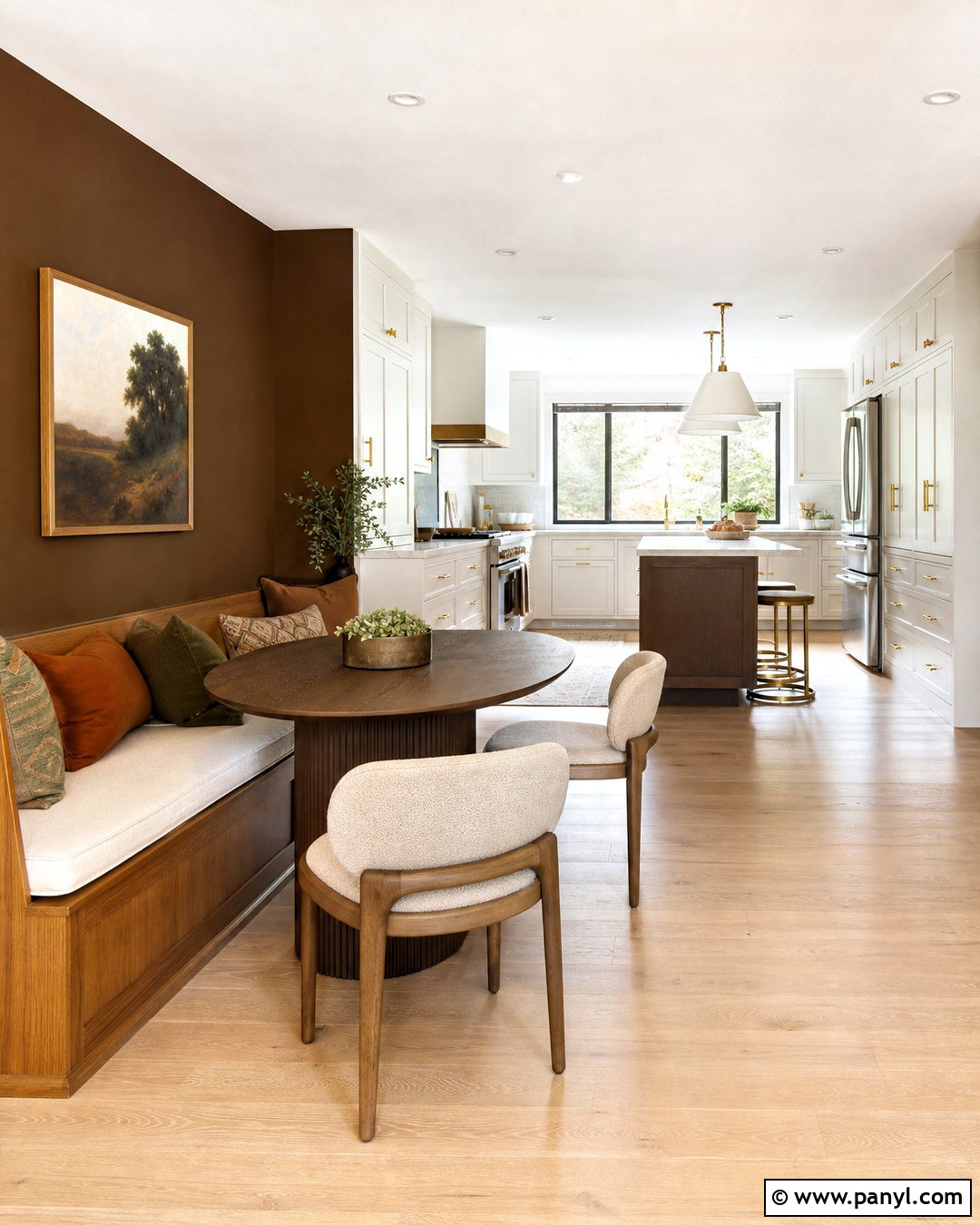 Brown Kitchen Accent Wall - 20 brown accent wall ideas