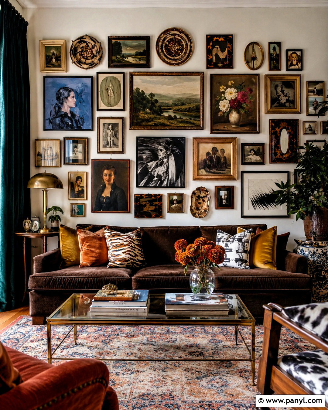 Brown Maximalist Wall Art - 20 brown wall art ideas