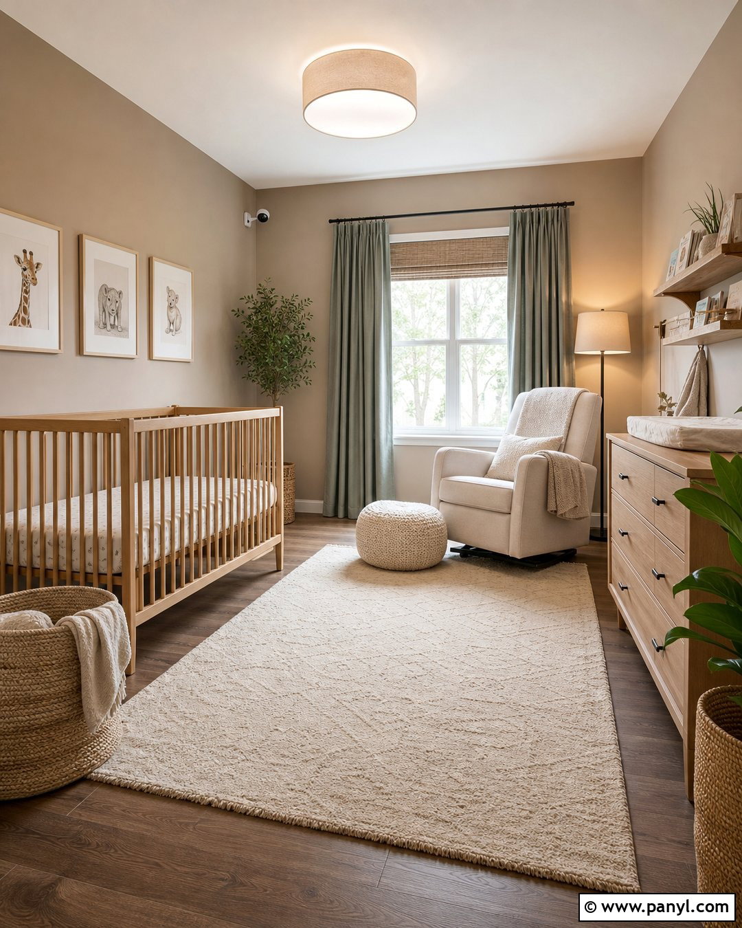 Brown Nursery Walls - 30 brown painted walls