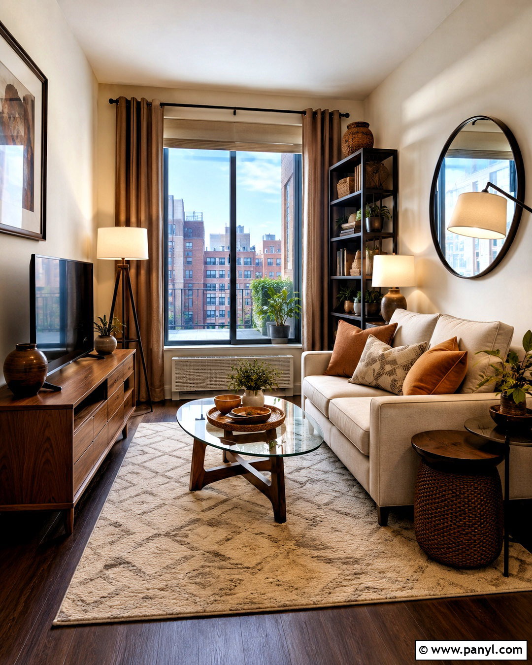 Brown Small Apartment - 20 brown apartment aesthetic ideas