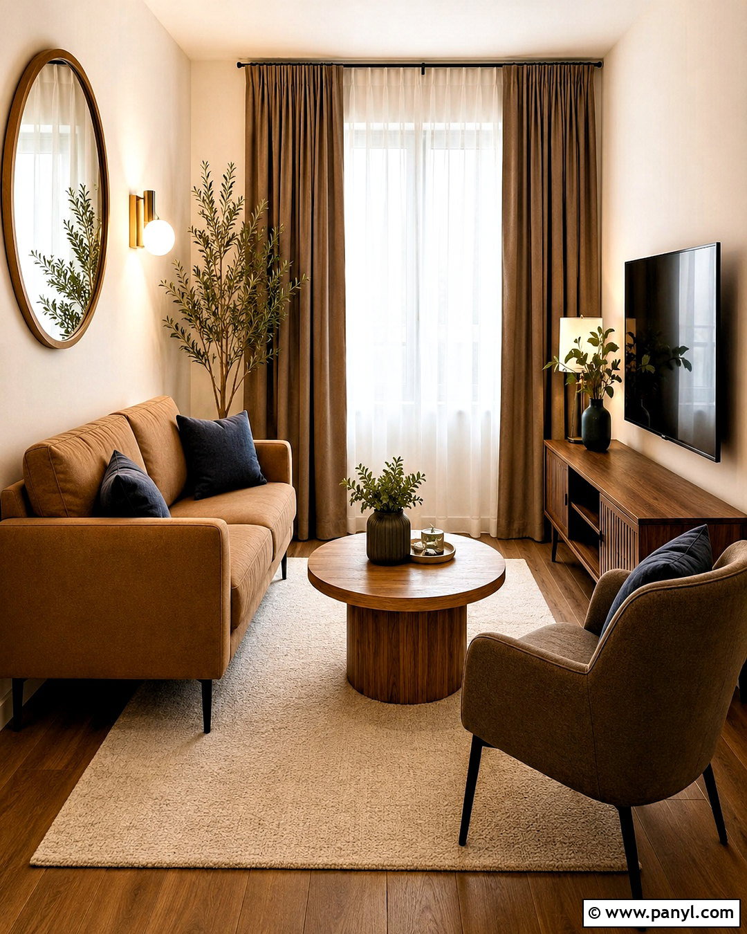 20 Brown Interior Design Living Room Ideas for Cozy Homes