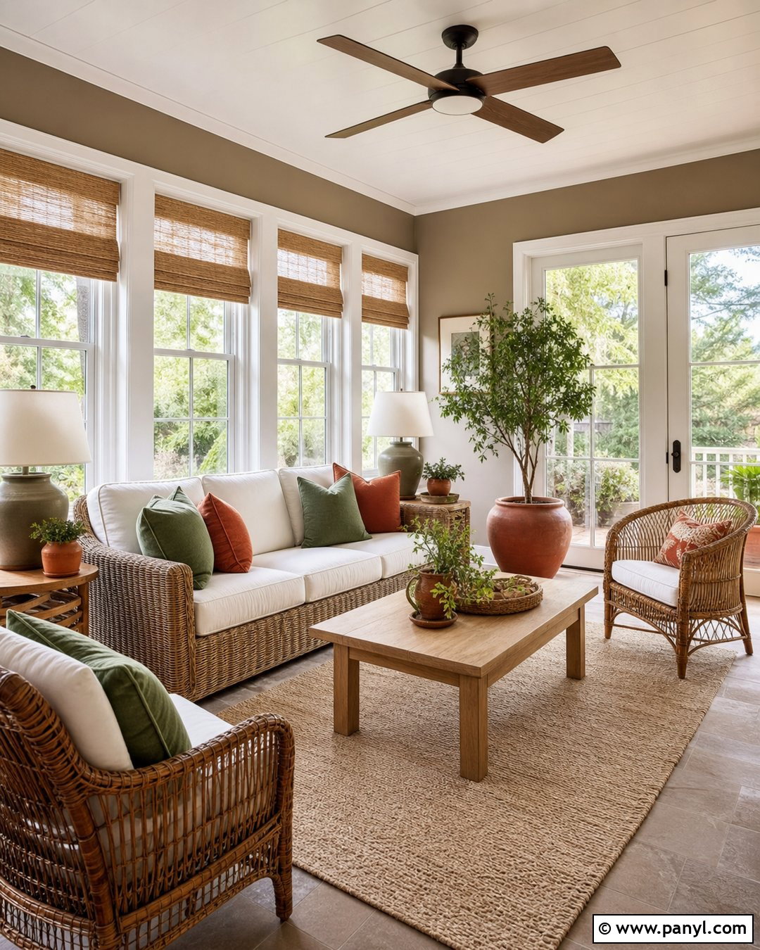 Brown Sunroom Walls - 35 Brown Wall Color Ideas