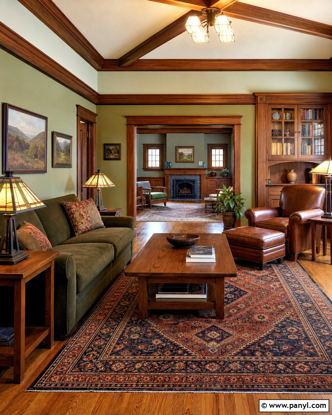 Brown Trim With Craftsman Interior Decor - 20 brown trim interior ideas