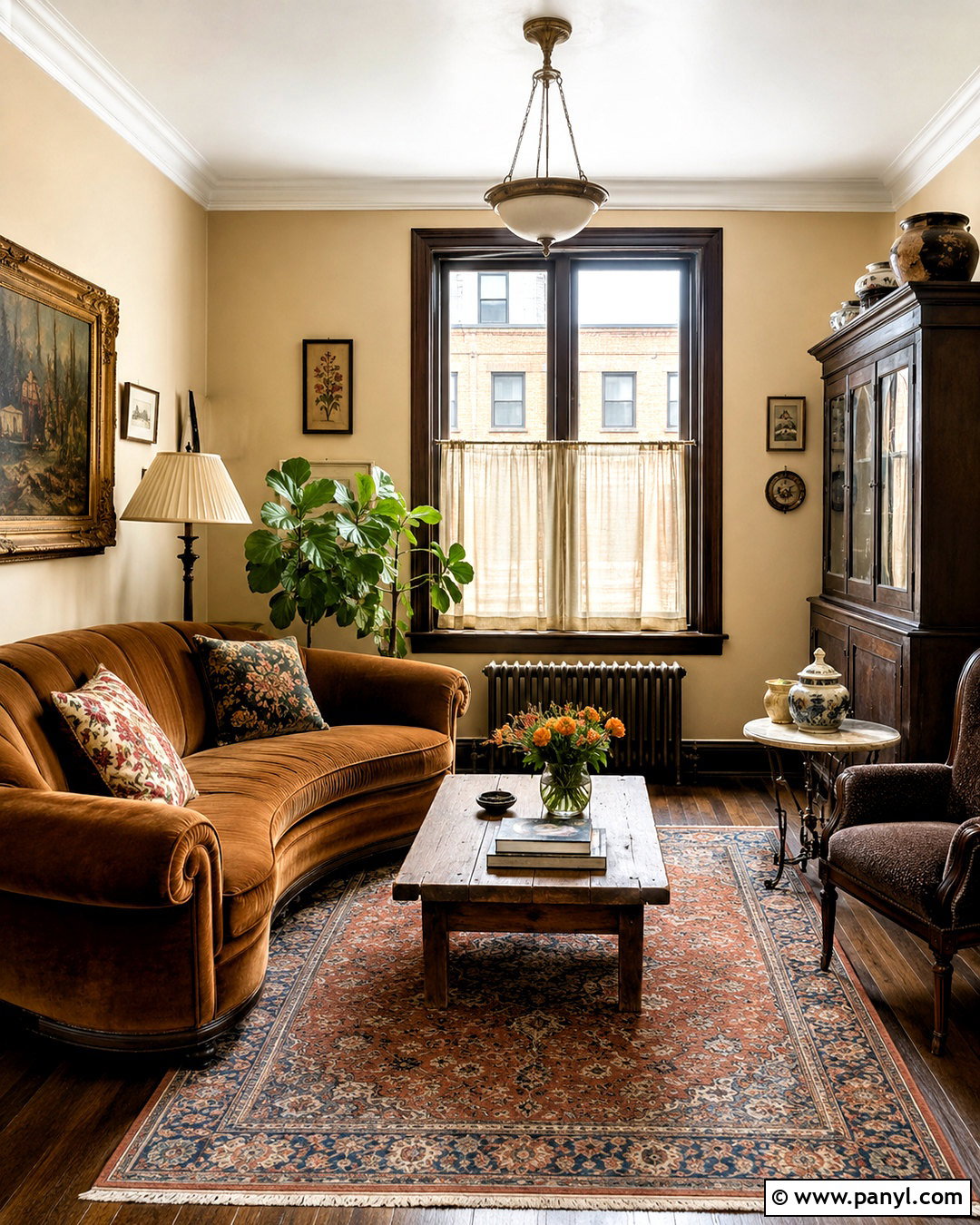 Brown Vintage Apartment - 20 brown apartment aesthetic ideas