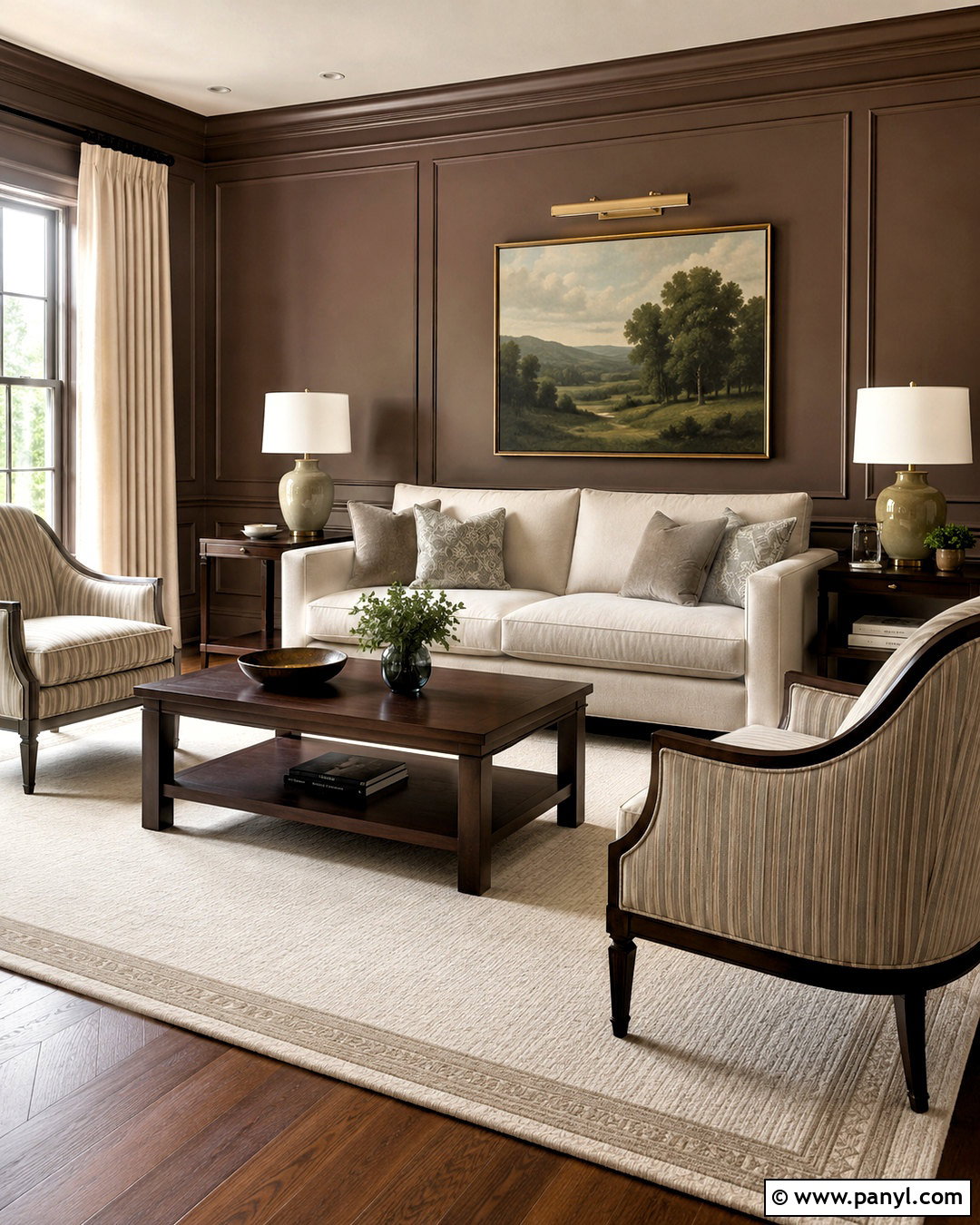 40 Brown Wall Paint Ideas for Warm, Grounded Modern Rooms