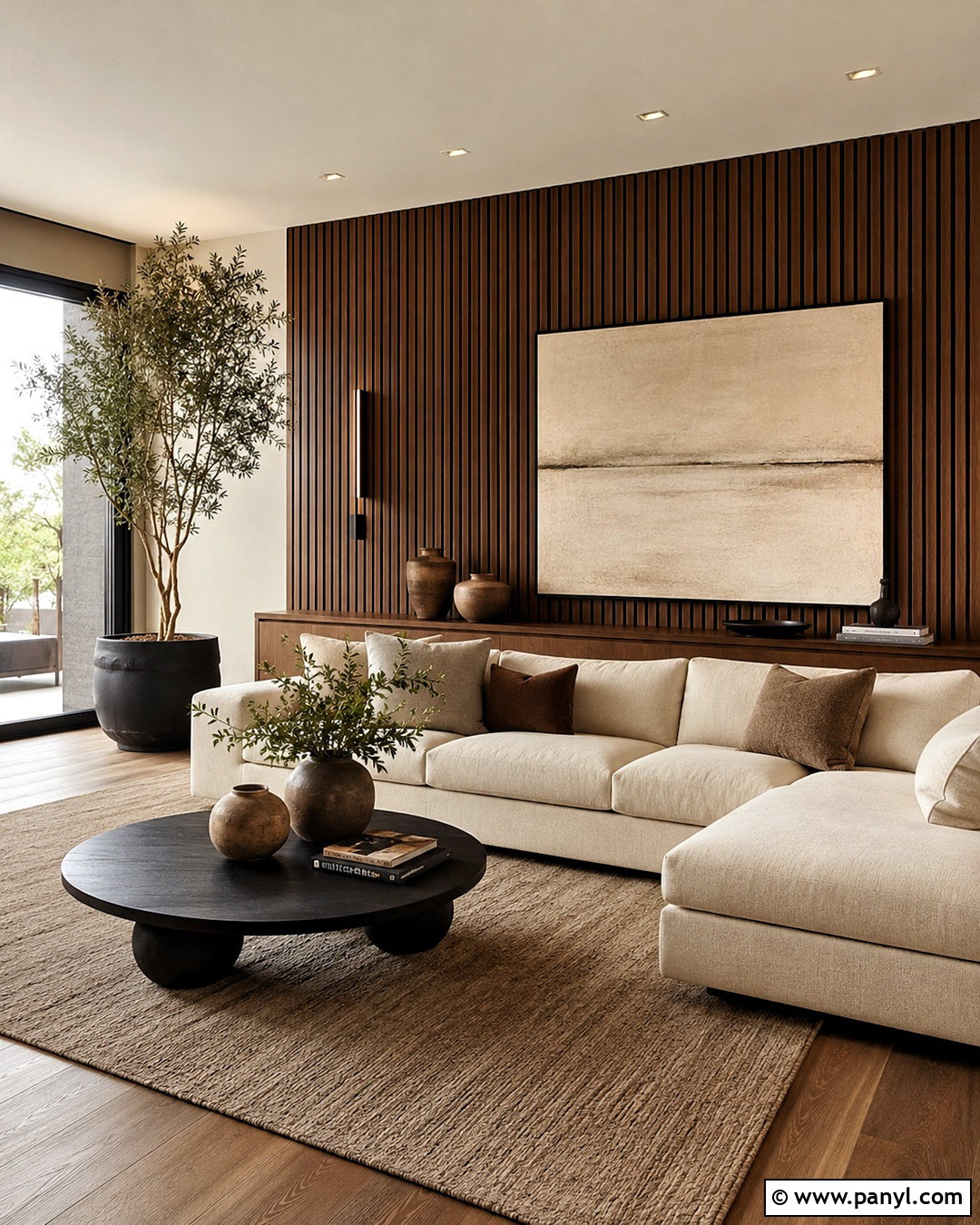 Brown Wall With Wood Paneling - 20 brown wall decor ideas