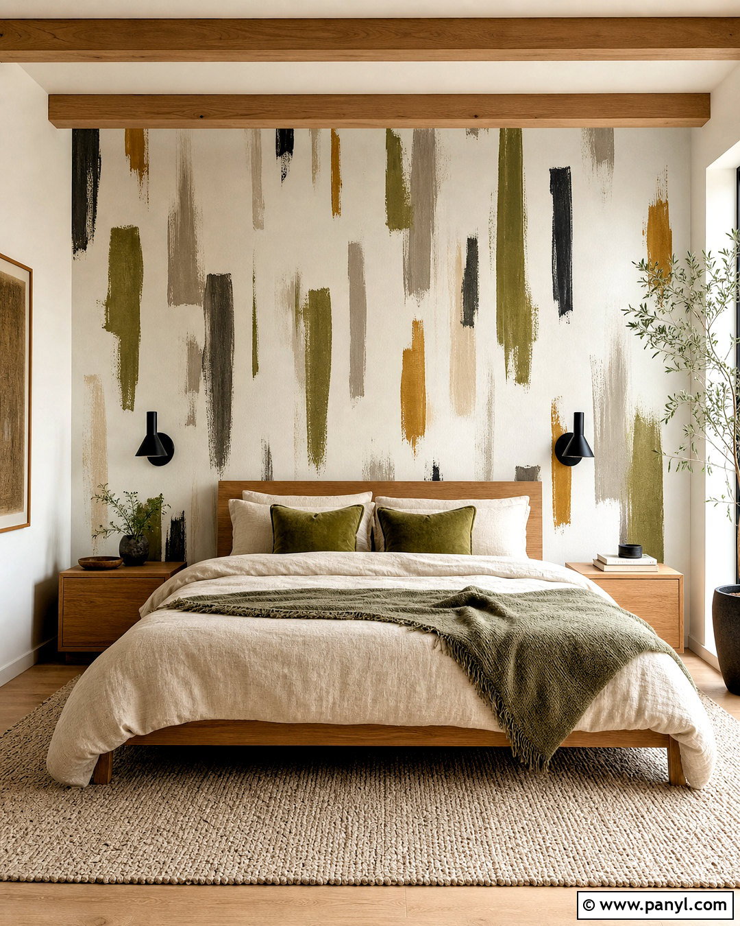 Brushstroke Wall Painting - 20 wall painting patterns ideas