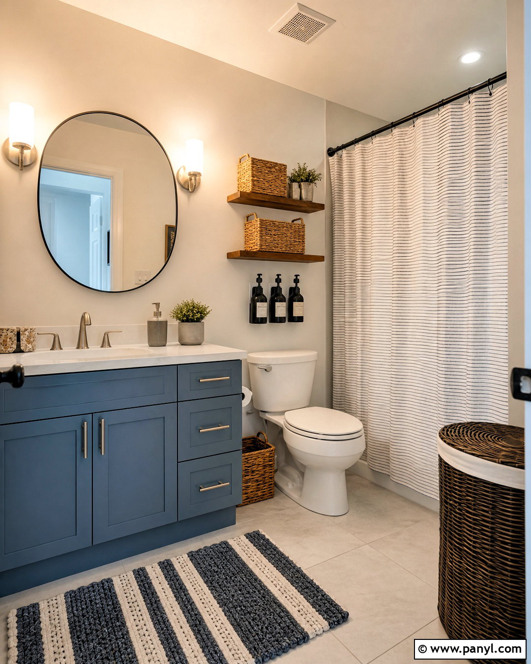 Budget Bathroom Makeover - 20 bathroom ideas