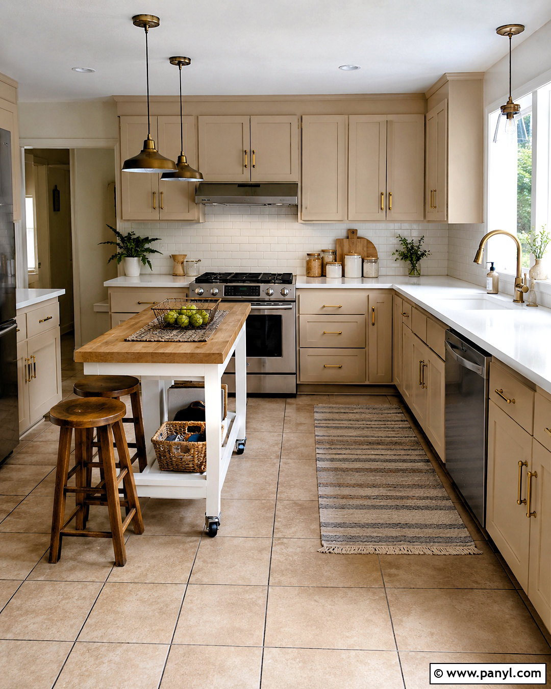 Budget Beige Kitchen Makeover - 20 beige colour kitchen ideas
