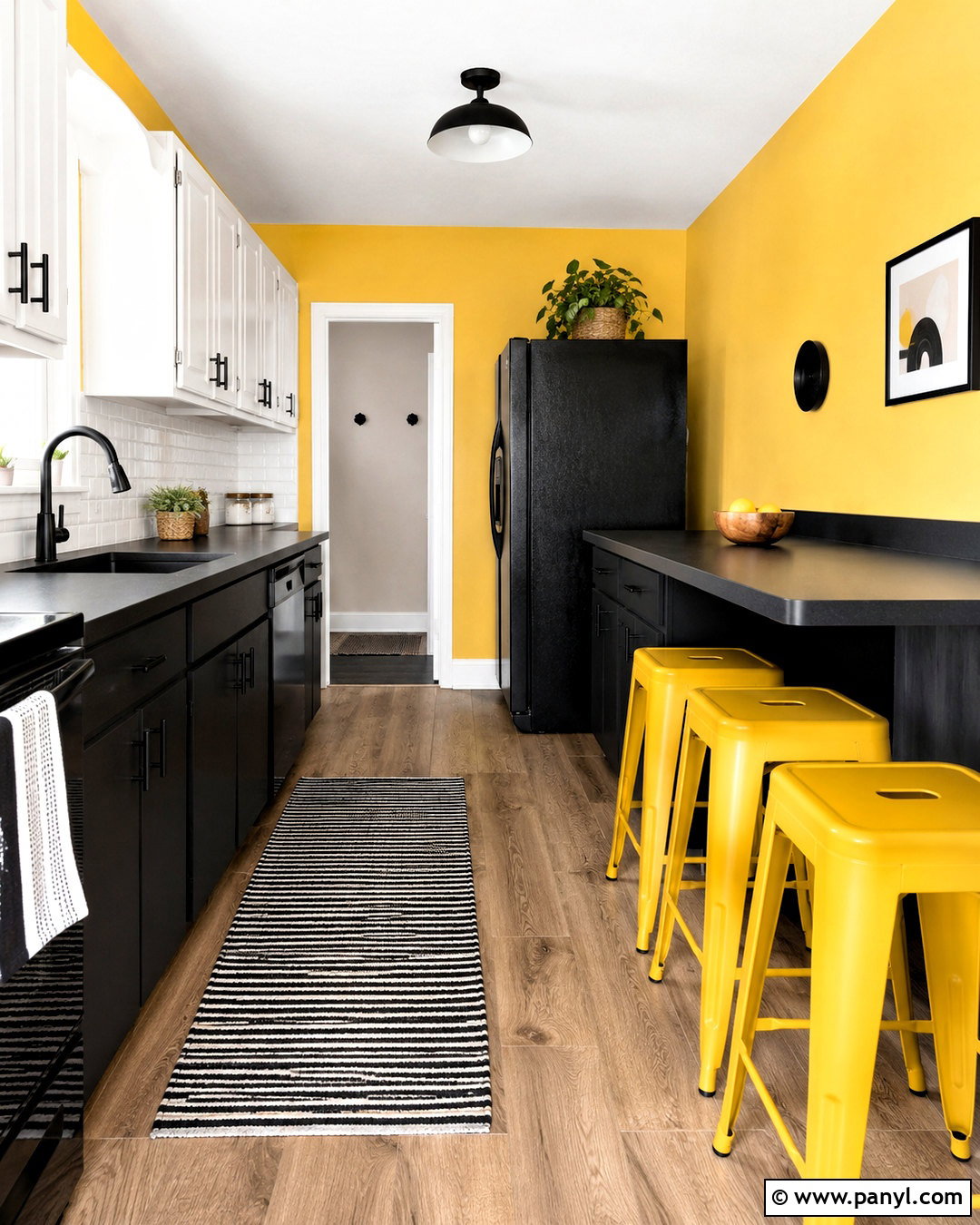 20 Black and Yellow Kitchen Ideas for a Bold Modern Look
