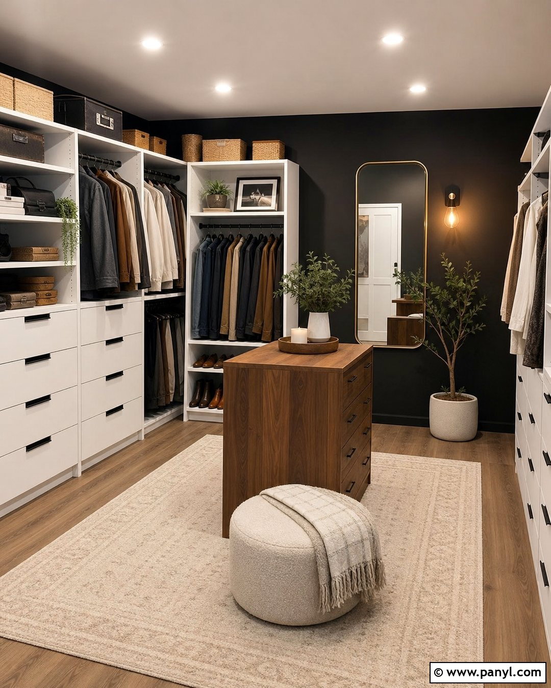 Budget Black Wall Dressing Room - 20 Black Wall Dressing Room Ideas