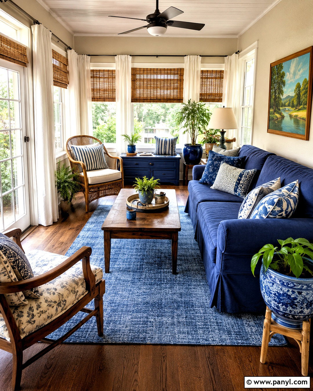 Budget Blue Sunroom - 20 blue sunroom ideas