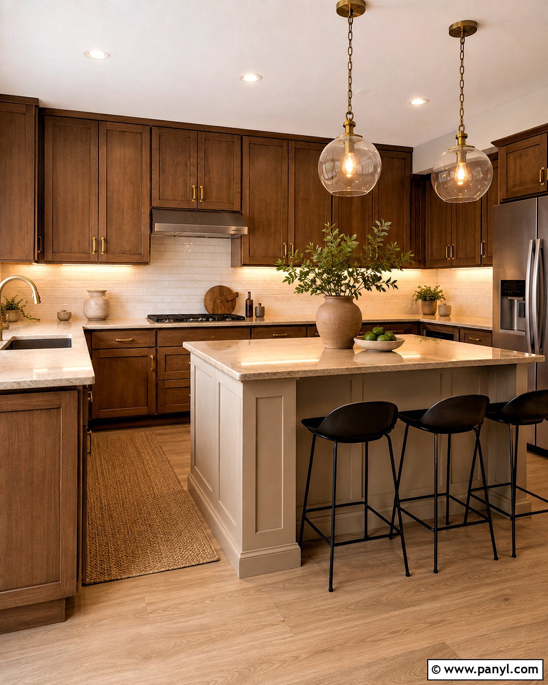 Budget Brown Cabinet Kitchen Update - 20 brown and beige kitchen ideas