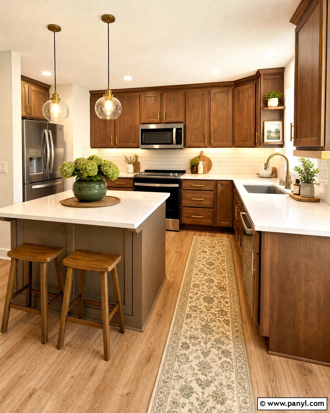 Budget Brown Kitchen Makeover - 20 kitchen design brown ideas