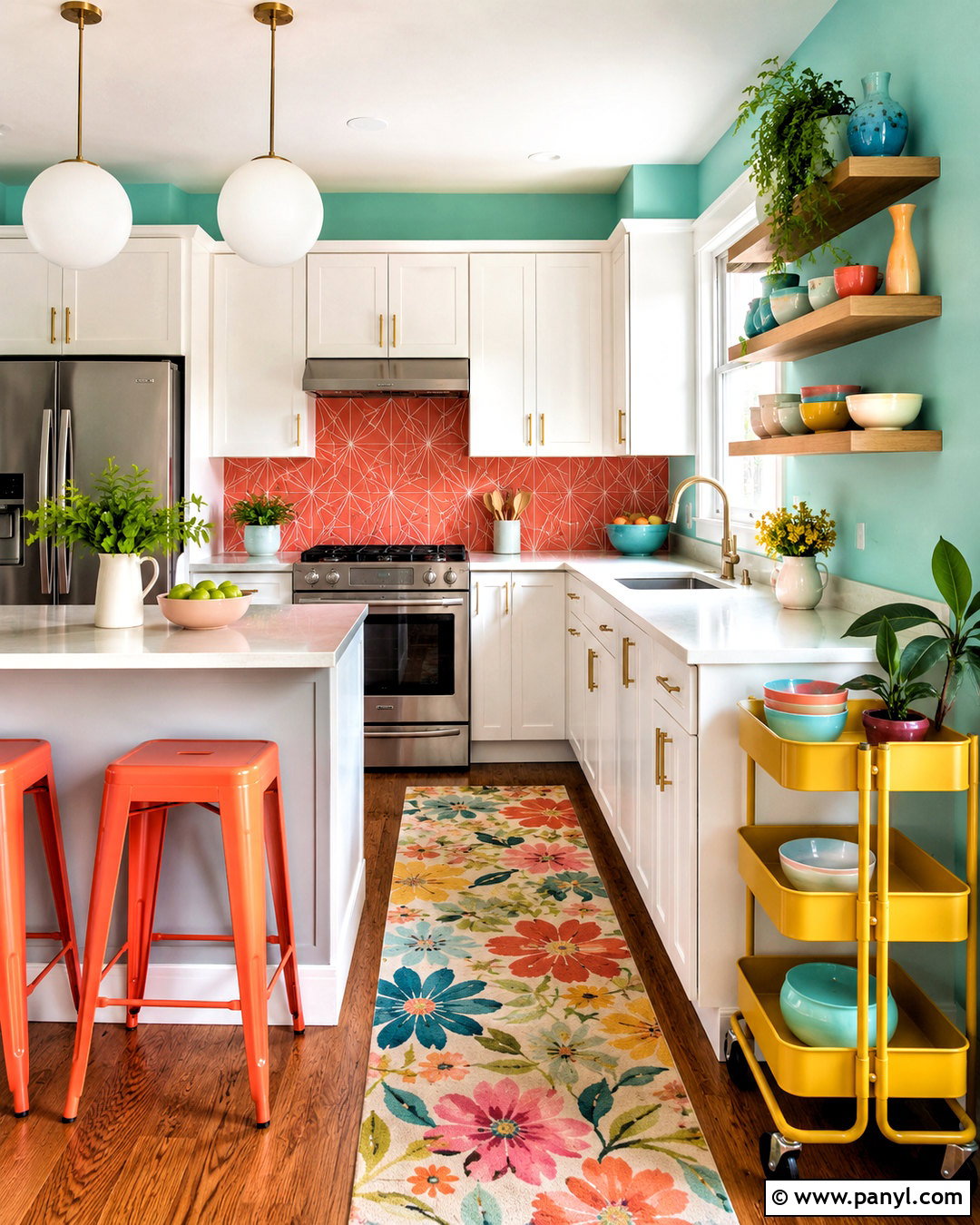 Budget Colorful Kitchen - 20 bright kitchen ideas colorful ideas