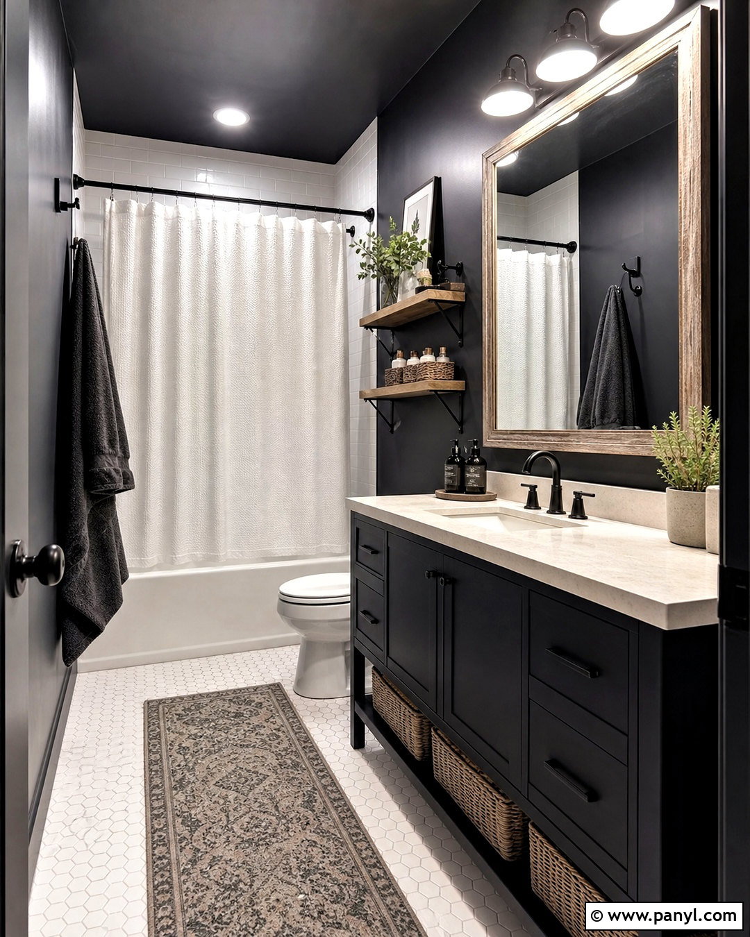 Budget Dark Bathroom Makeover - 20 dark bathroom ideas modern ideas