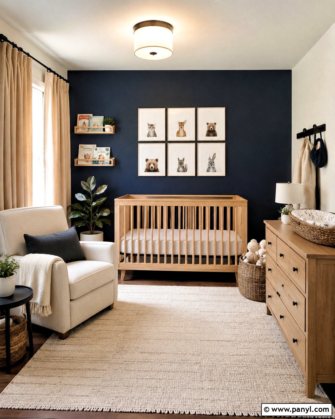 Budget Dark Nursery - 20 dark baby nursery ideas