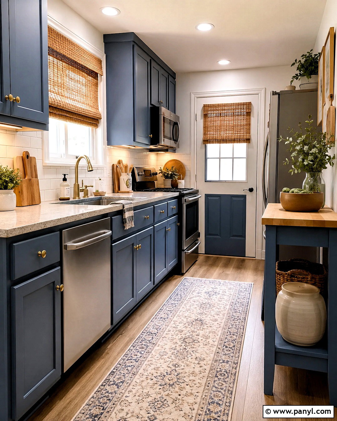 Budget Dusk Blue Kitchen Makeover - 20 dusk blue kitchen ideas