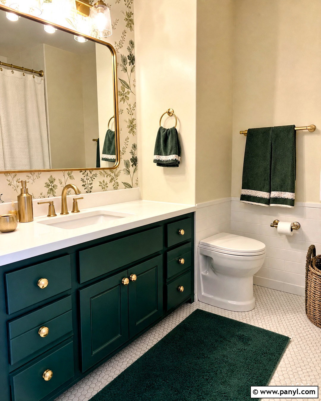 Budget Emerald Green Bathroom - 20 emerald green and gold bathroom ideas