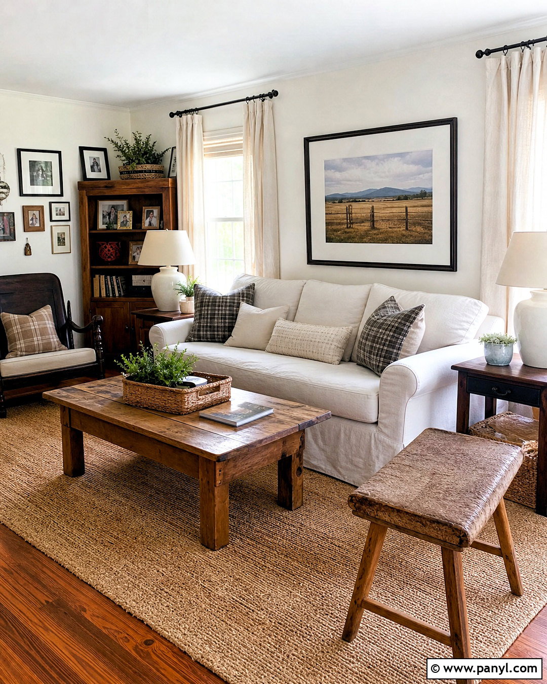 Budget Farmhouse Living Room - 20 farmhouse living room ideas