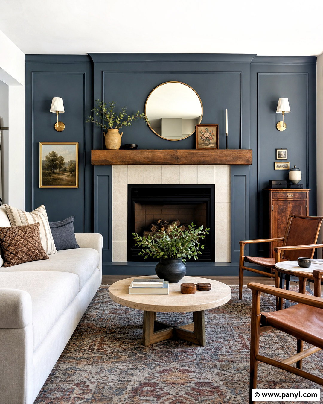 Budget Fireplace Wall Makeover - 20 flat fireplace wall ideas