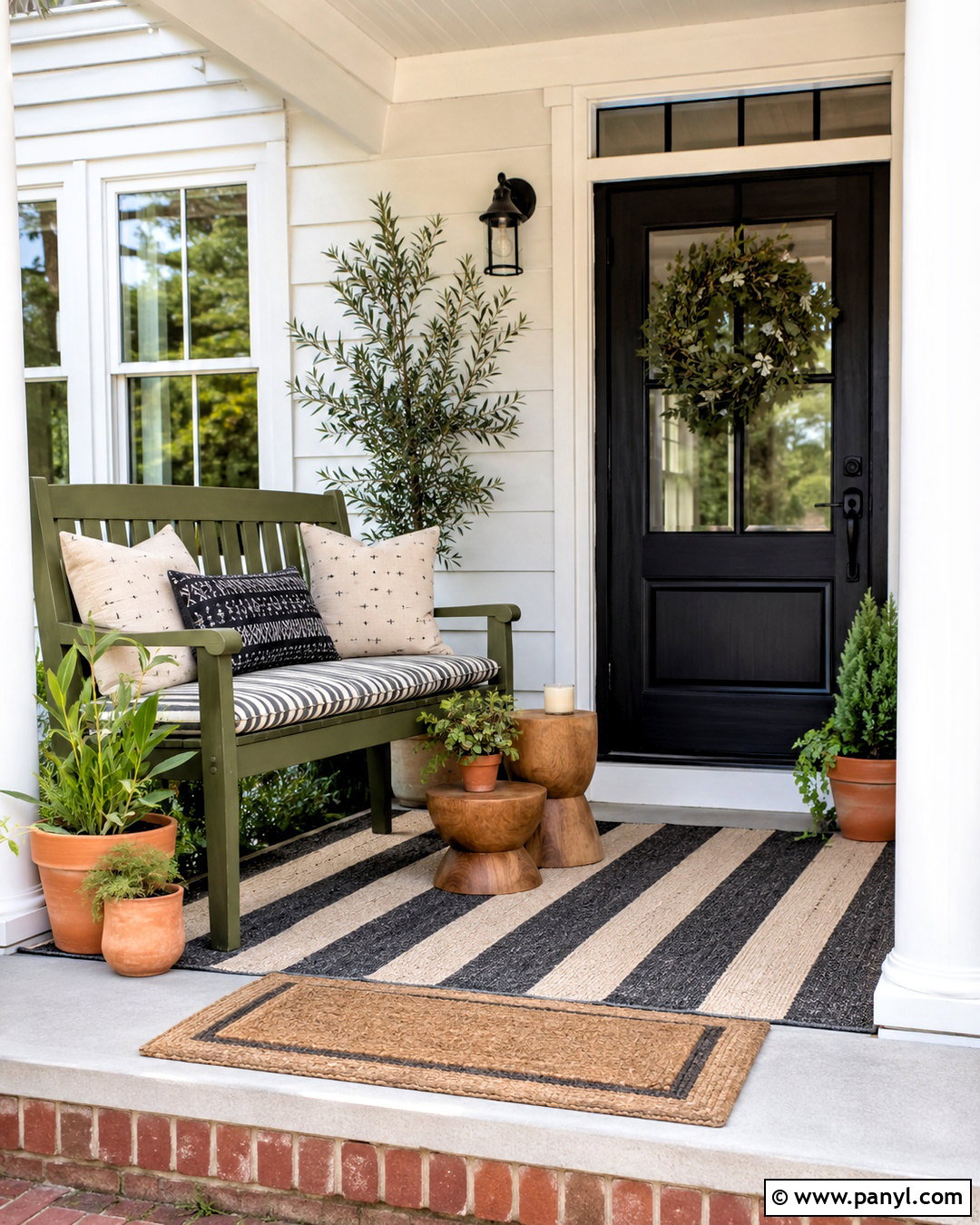 Budget Front Porch - 20 cozy front porch ideas