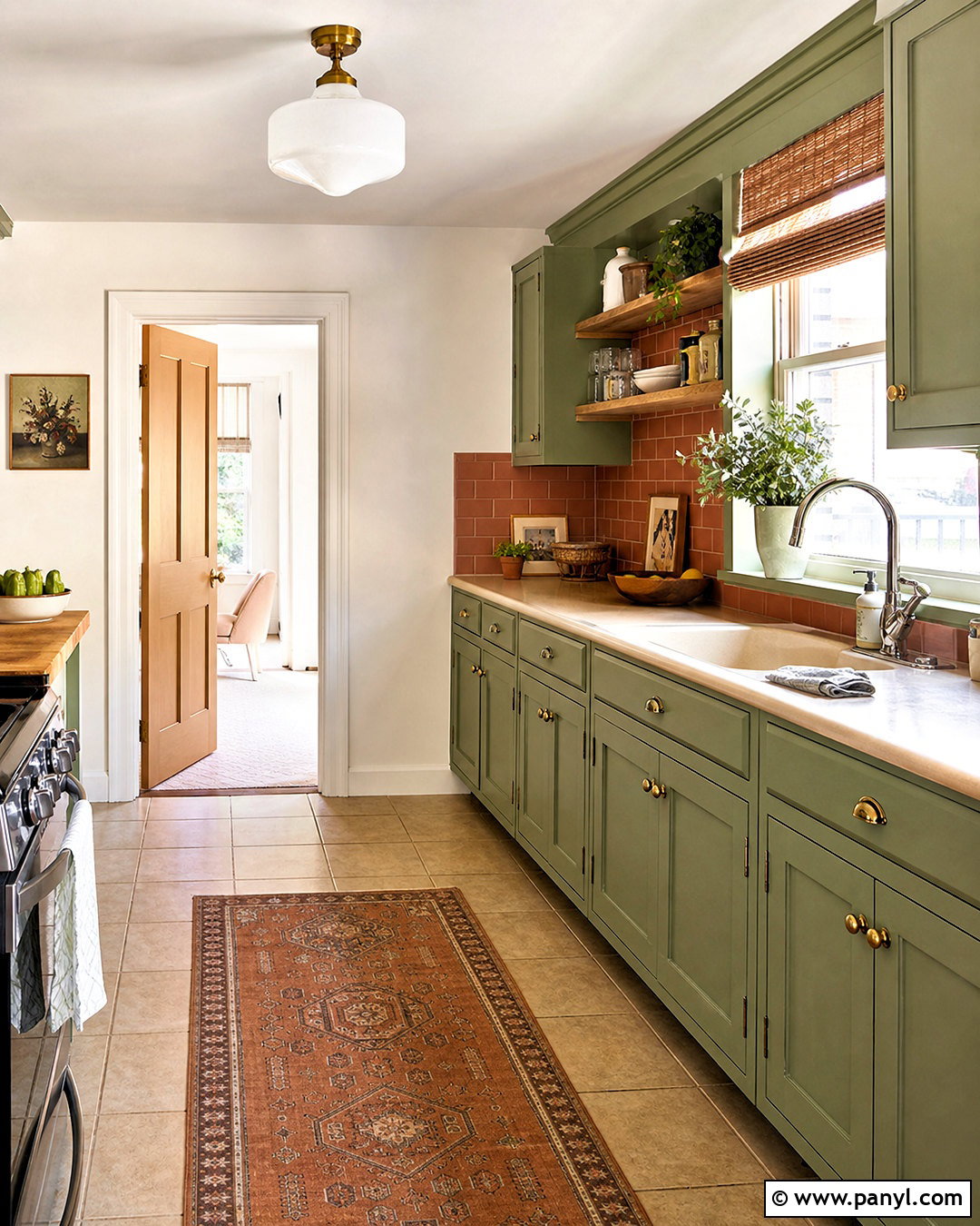 Budget Green And Terracotta Kitchen - 20 green and terracotta kitchen ideas