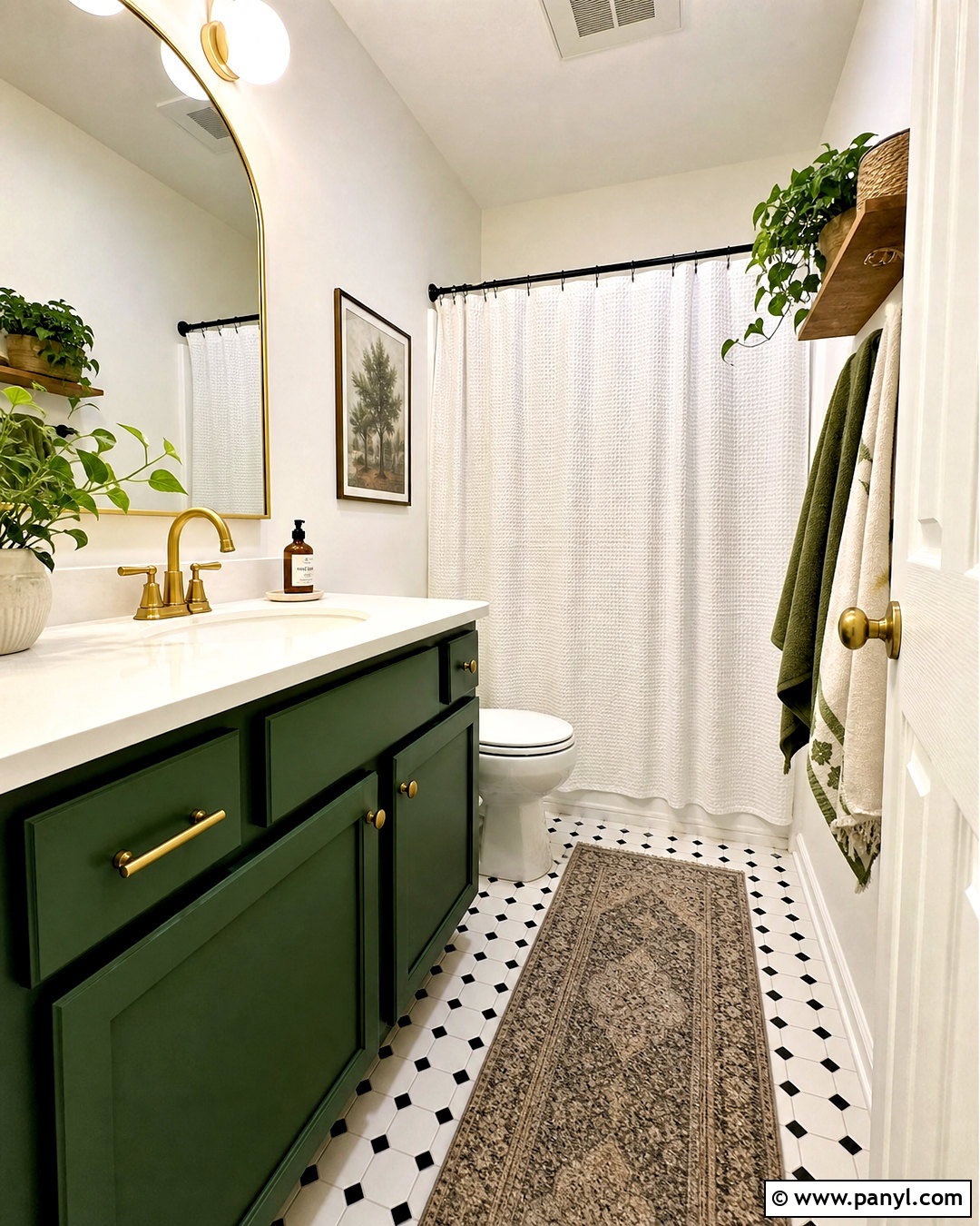 Budget Hunter Green Bathroom - 20 hunter green bathroom ideas