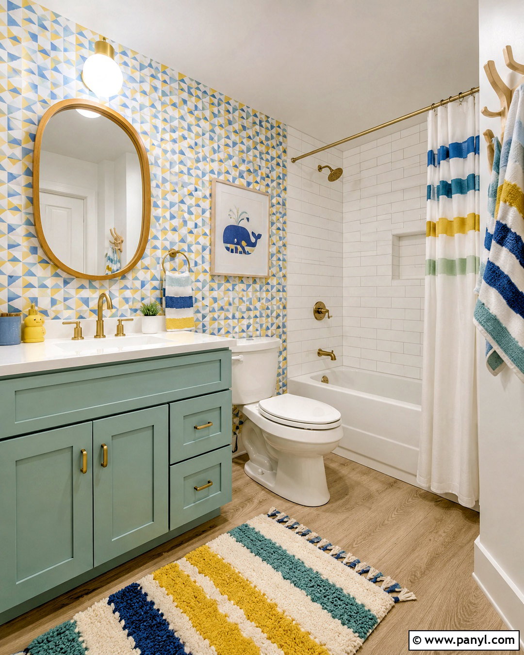 Budget Kids Bathroom Makeover - 20 kids bathroom ideas