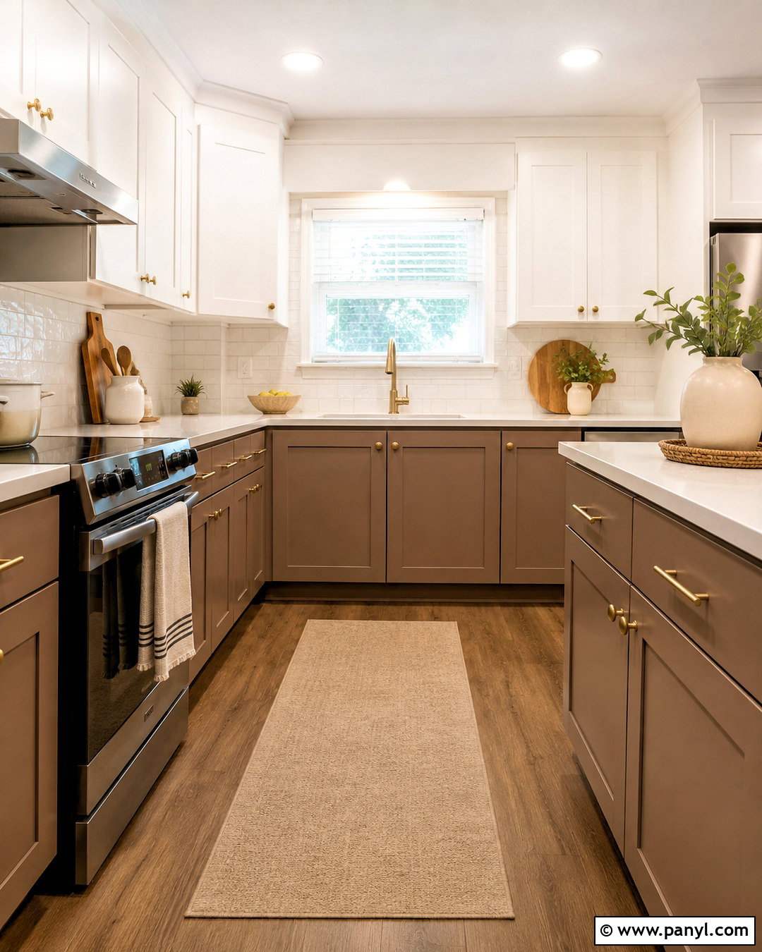 Budget Mocha Kitchen Makeover - 20 mocha kitchen ideas