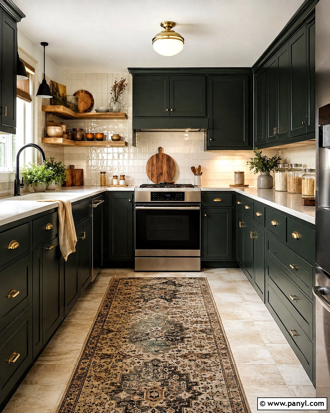 Budget Moody Kitchen Makeover - 20 moody kitchen ideas