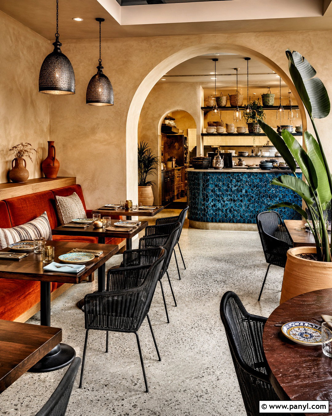 Budget Moroccan Restaurant - 20 moroccan restaurant interior ideas