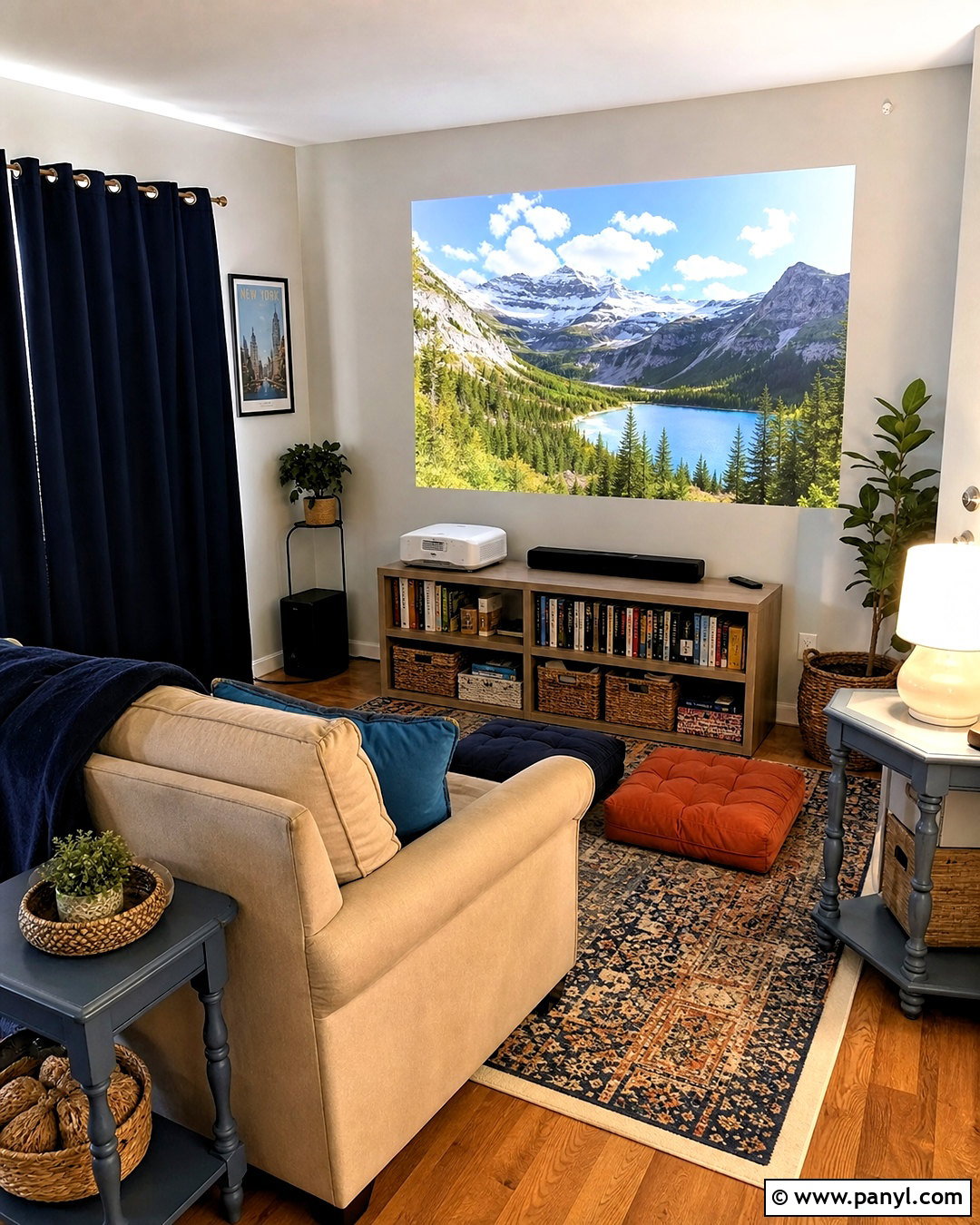 Budget Projector Living Room - 20 tv projector living room ideas