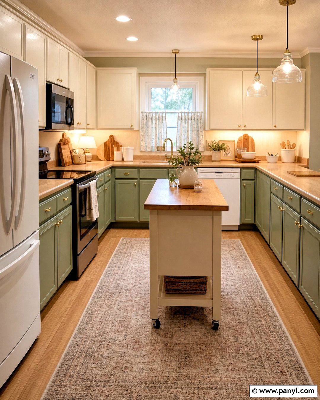 Budget Sage And Cream Kitchen Refresh - 20 sage and cream kitchen ideas