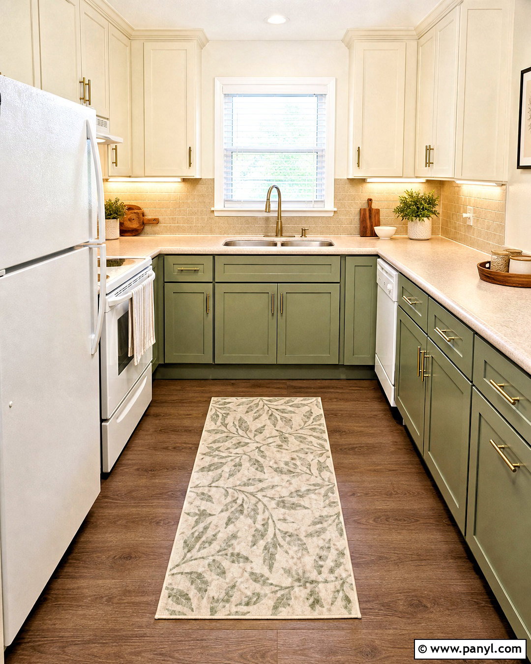 Budget Sage Green And Cream Kitchen Makeover - 20 sage green and cream kitchen ideas