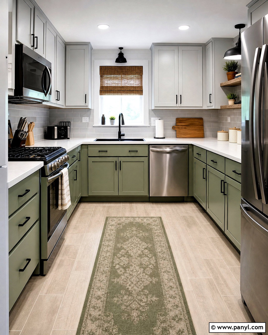 Budget Sage Green And Gray Kitchen Makeover - 20 sage green and grey kitchen ideas