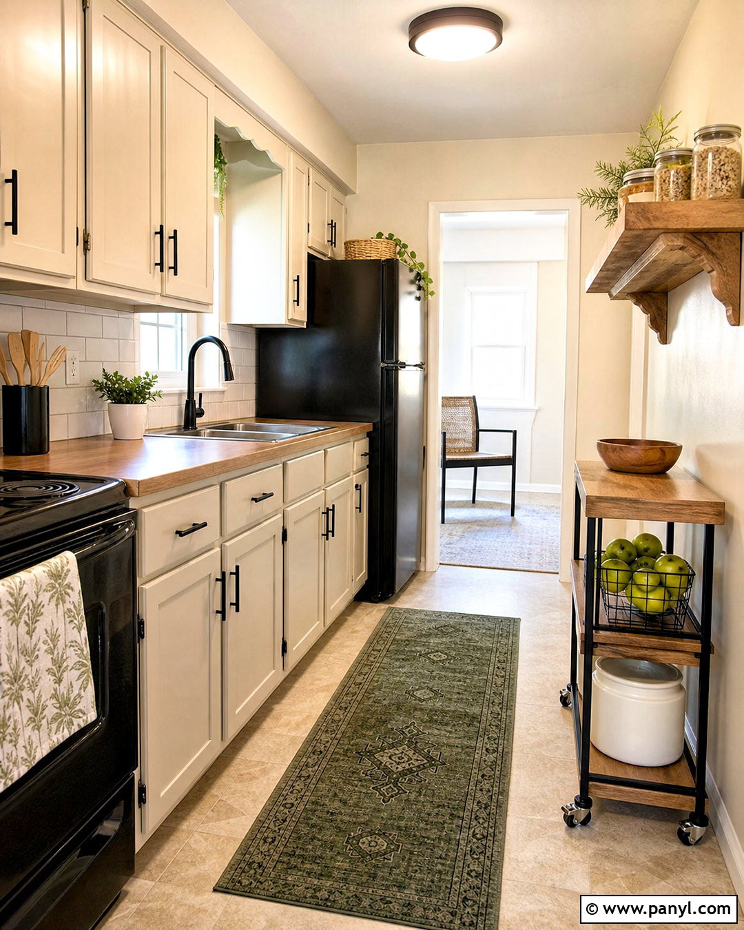 Budget Small Kitchen Makeover - 20 very small kitchen ideas